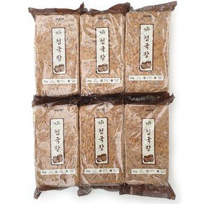 새마원 아리랑식품 청국장 2kg 저염 냄새없는 착한 업소용, 6개