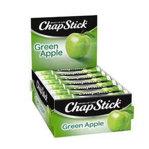 ChapStick 챕스틱 그린애플 사과 립밤 12개입