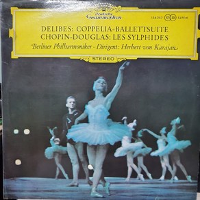 8359.LP음반.DELIBES.COPPELIA 발레CHOPIN.DOUGLAS (베를린 필.카라얀) .음반.가요 중고 팝 클래식 라이센스