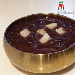 쏘굿[신상품] since1976 수제 단팥죽 450g 수요미식회 방영 한 부산 용호동 할매 빙수팥 단팥죽, 1개