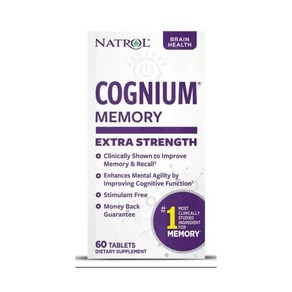 나트롤 natrol Natrol Cognium Extra Strength 200mg 정제 60개 Exp. 20254월+ 186448