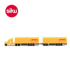 시쿠 다이캐스트 SK1806A DHL 로드 트레인 트럭 미니카, 1개