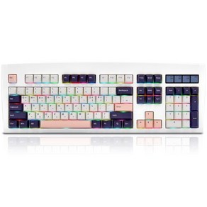 QSENN DT35 104 PBT 풀윤활 가스켓 유무선 기계식 키보드