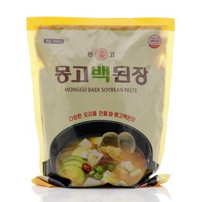 마산몽고 몽고 백된장 2kg X 6개 1box 색상이 밝고 된장냄새가 거의 없는 깔끔한 일본식 된장