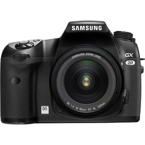 Samsung GX-20 14.6MP 디지털 SLR 카메라 18-55mm 렌즈 포함, 한개옵션0