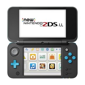 New 닌텐도 2DS LL [블랙×터키석]