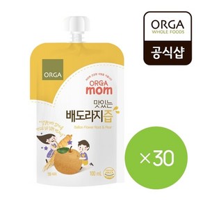 [올가] 맛있는 배도라지즙 (100mlX10포)X3개, 100ml