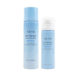 [티르티르] [홈쇼핑 최신상] 선무스 TRTR 티알티알 버블 선크림 100ml+40ml