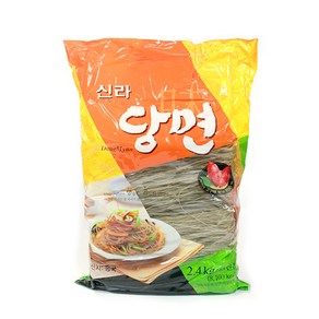 바로소스 신라 당면 2.4kg 사리 업소용 잡채 전골, 1개