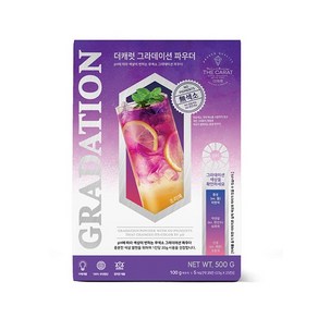 더캐럿 그라데이션 파우더 500g, 5개입, 100g, 1개