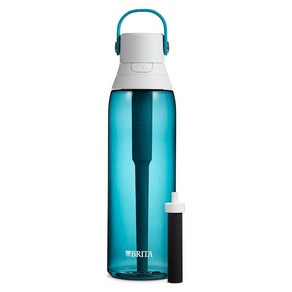 브리타 휴대용 정수 텀블러 물병 768ml, Sea Glass_26 oz