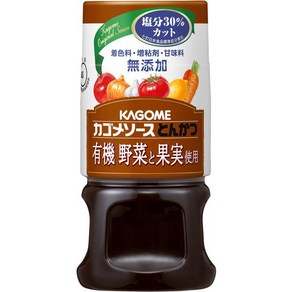 가고메 소스 유기농 채소와 과실사용 돈까스 160ml, 1개