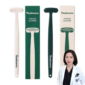 입냄새제거 치과의사가 직접 제작한 친환경 혀클리너 2개 묶음, 15g