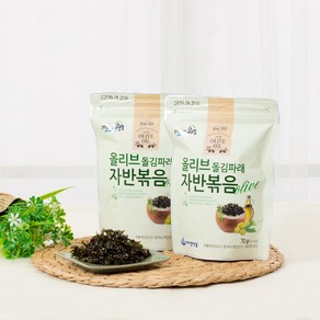 바다샘 올리브 김자반, 10개, 70g