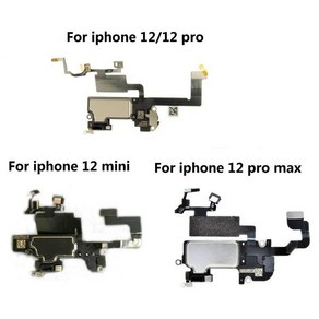 OEM 아이폰 호환 12 맥스 이어 스피커 근접 광 센서 플렉스 케이블 교체, 03 Fo iphone 12 po, 1개