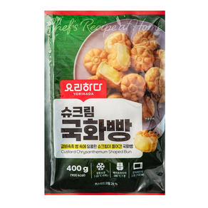 요리하다 슈크림 국화빵 (400G), 1개, 400g