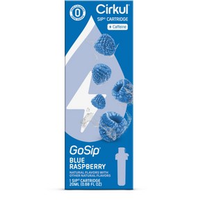 써큘 Cikul gosip 블루 라즈베리 카트리지 20ml x4