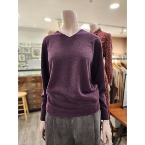 BCBG [올앤선드리] 베니티 V넥 홀가먼트P/O - A3W9K301 65 [BURGUNDY]