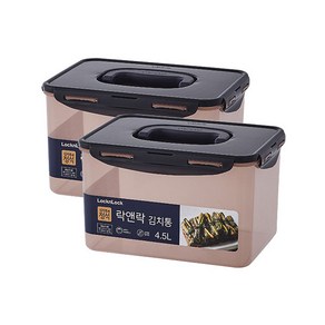 락앤락 뉴 김치통 정석 핑크, 2개, 4.5L