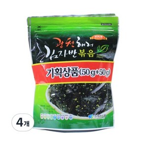 광천해저김 김자반 볶음, 50g, 8개