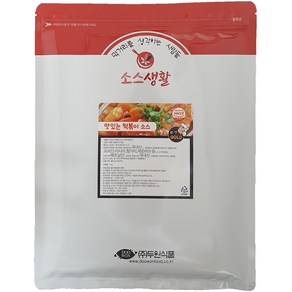 [두원식품] 맛있는 떡볶이 소스 분말 (아주매운맛), 1kg, 1개