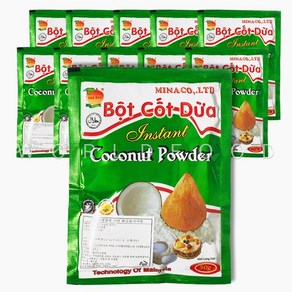 베트남 미나 코코넛파우더 MINACO BOT COT DUA Coconut powder 10개입