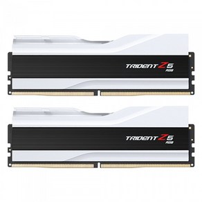 G.SKILL DDR5-6000 CL30 TRIDENT Z5 RGB 화이트 패키지 (64GB(32Gx2)), 2개