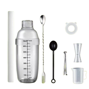 가정용 칵테일쉐이커세트 칵테일보스톤쉐이커 바텐더도구, 8P세트(700ML)-PP, 1개