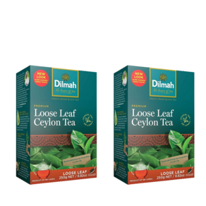 딜마 프리미엄 실론티 홍차 루스잎 250gx2개 Dilmah Premium Quality Loose Leaf Tea