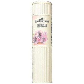 Enchanteu 로맨틱 바디 퍼퓸 Talc 200 G 705 Oz 불가리아 장미와 화이트 자스민의 이국적인 감각적인 향기, 1개