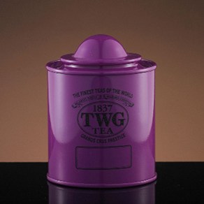 TWG 틴 케이스 Satun Tea Tin in Violet (100g), 1개입, 100g, 1개