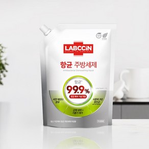 애경 랩신 키친케어 항균 주방세제 라임향, 1.2L, 2개