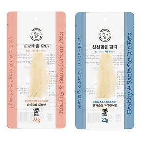 위위 고양이 간식 닭가슴살 22g, 가다랑어 + 새우 혼합맛, 30개