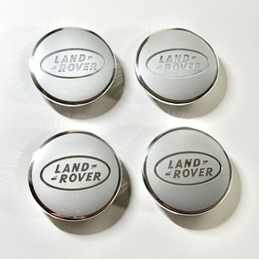 랜드로버 공통 Land Love 휠캡 올실버 크롬 All Silve chome 62mm (63mm) 클립형 1대분 4개세트, 4개