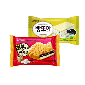 빙그레 붕어싸만코 떡 20개+빵또아 소프트 20개, 20개, 180ml