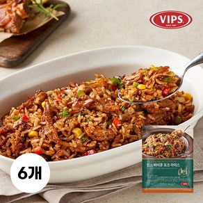 [VIPS] 빕스 볶음밥 바비큐 포크 라이스, 6개, 230g