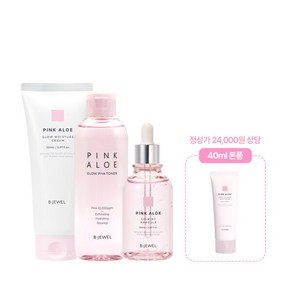 [비주얼] [선크림 본품 증정] 핑크 알로에 토너 200ml+ 앰플 100ml+크림150ml