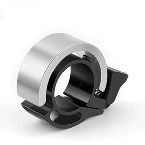 뉴프렐류드 자전거 킥보드 벨 31.8mm, 실버, 1개