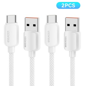 Essager USB C타입 100W 고속 충전 케이블 iphone 16 충전 지원