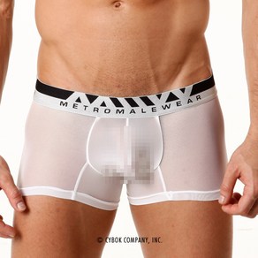 METROMALEWEAR [M2W] Mesh Short Boxer 7인치 White (2022-45)