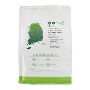 후코051 면역+눈물케어 소고기와야채 후코이단사료 1.2kg+랜덤사료샘플 4봉, 1.2kg, 1개