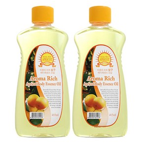 아로마리치 바디오일 마사지오일 살구 465ml 2개/이노벨라코스메틱, 2개