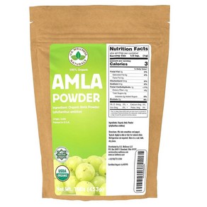 오가닉 암라가루 amla 암라 파우더 대용량 453g Organic Amla Powder 16oz