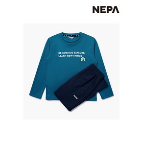 네파키즈 NEPA KIDS 폴리 맨투맨 트레이닝 상하세트 KHE5956