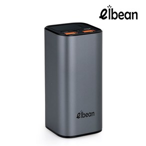 엘빈 45W PD QC 3.0 USB 20000mAh 고속 충전 보조배터리 멀티단자, PD45W, 그레이