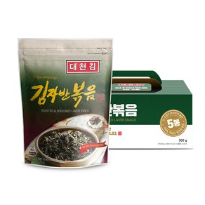 대천김 김자반볶음 5봉, 5개