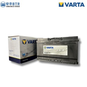 싼타페 VARTA 바르타 AGM 95 (blue라인) 자동차 배터리 차량용 밧데리 AGM90L-DIN, 공구필요+80AH반납, 1개