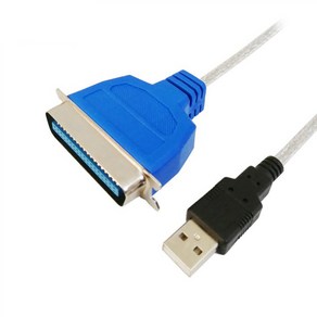 USB 2.0 TO IEEE 1284 프린터 패러럴 케이블 1.5M, 1개