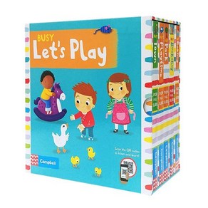 Busy Let's Play (with QR) 5-book slipcase : 4-5세 영어 시작 추천 도서, Campbell books