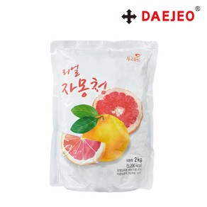 두레원 자몽청2kg 자몽슬라이스 에이드 수제청, 2kg, 1개입, 1개